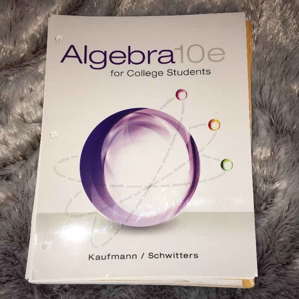 College Algebra Textbook